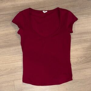 Garage hot pink Short Sleeve Top